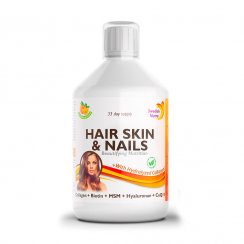 Swedish Nutra Hair Skin & Nails výživový doplnok na vlasy, pleť a nechty 500 ml