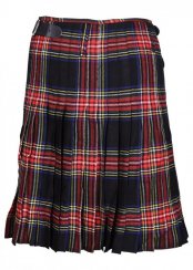 Kilt, škótska sukňa - čierny tartan