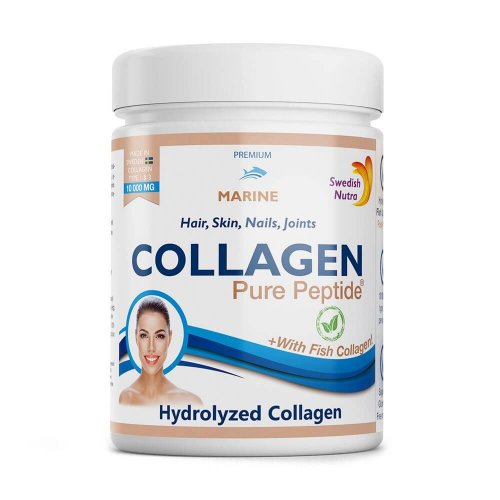 Swedish Nutra Collagen 10000 Pure Peptide hydrolyzovaný kolagén 300 g