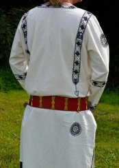Bavlnená rímska tunika s lemom