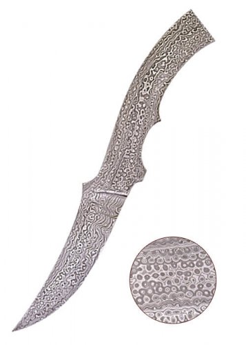 Damaškový nôž zakrivený