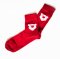 GentBear Štýlové červené ponožky